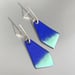 Image of enamel kite earrings