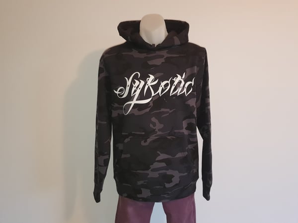 Image of OG Pullover Hood (Black Camo)