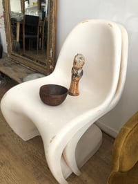 Image 1 of Chaise design blanc