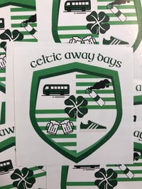 Celtic away days sticker pack (25)
