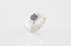 Simple Square Ring-grey