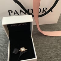 Square Pandora Style Ring 