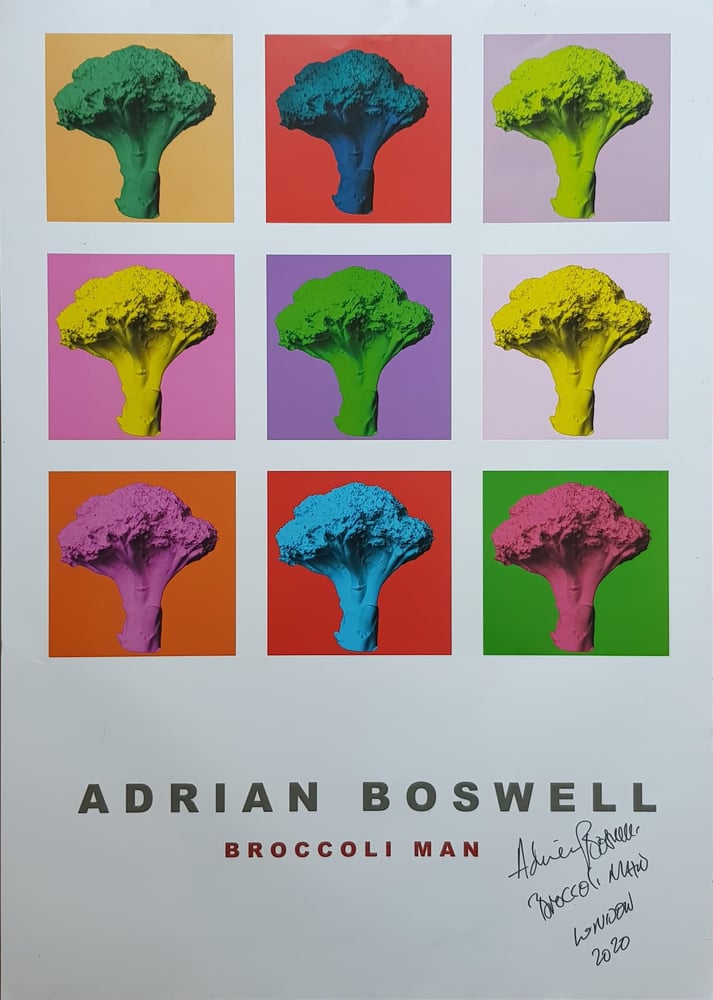 Image of BROCCOLI MAN PRINT