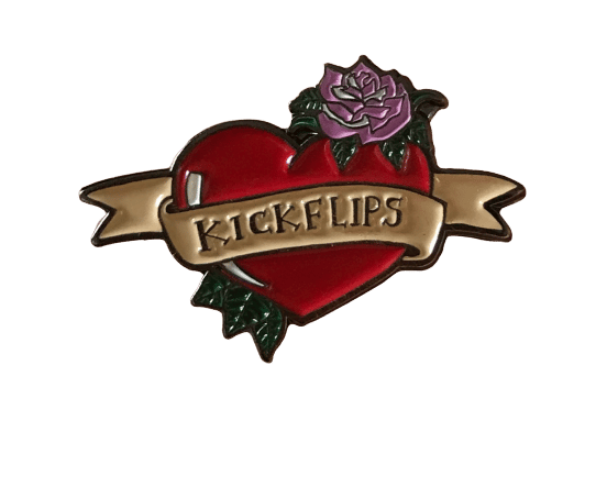 Kickflips Pin | Girl Skate UK