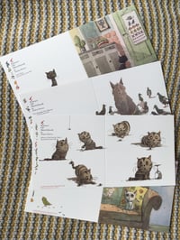 Image 1 of Cat Sketchbook Art Cards