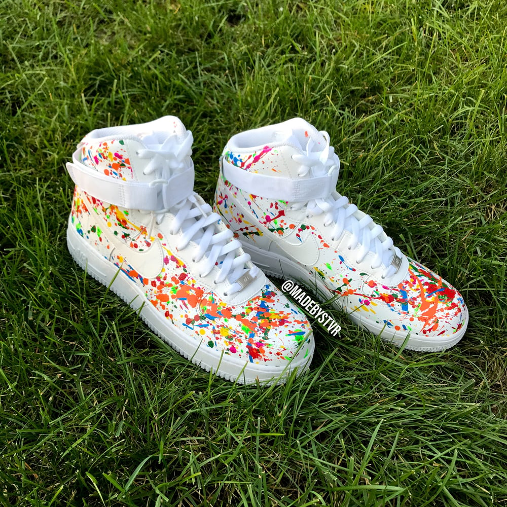 AF1 SplatterCream Hi 