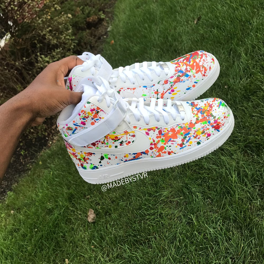 AF1 SplatterCream Hi 