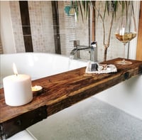 Image 1 of Reclaimed Wooden Bath Board 