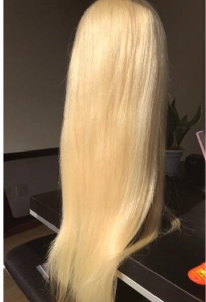 Image of 613 Body wave / Straight  lace front wig 