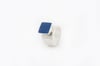 High Square Ring -dark blue