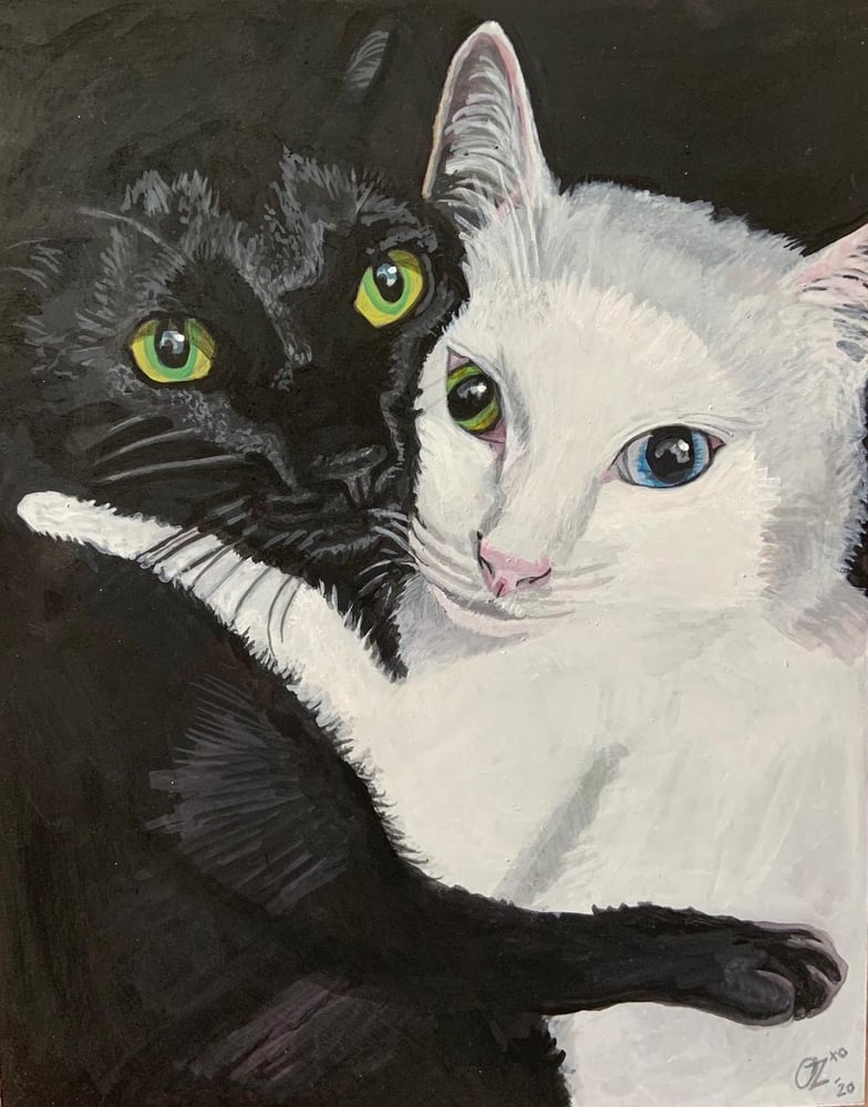 Image of Kitty Love Print