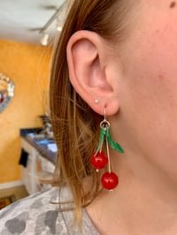 Image 2 of Cherry Earrings