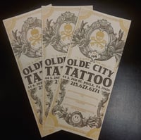 Olde City Tattoo Gift Certificate 