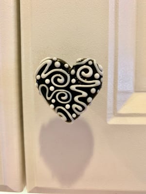 Image of Heart Drawer Pull