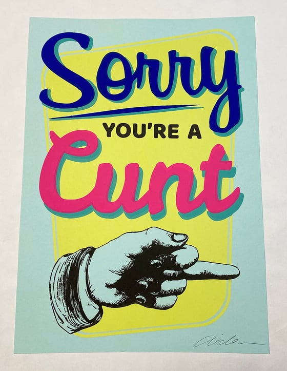 Image of Sorry Cunt [Various] 