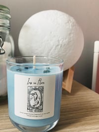 the world - rose and orange blossom fragranced soy candle 