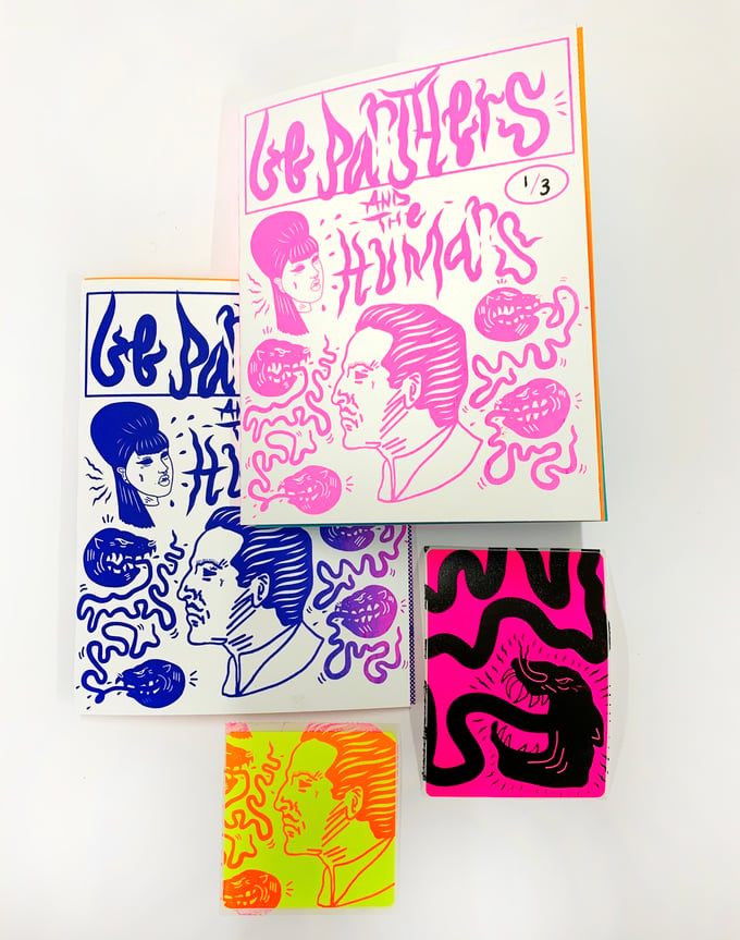 Image of NEW "Le Panthers" and Humans Zine