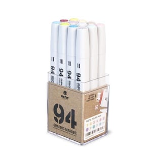 MTN 94 Graphic Marker 12 Packs