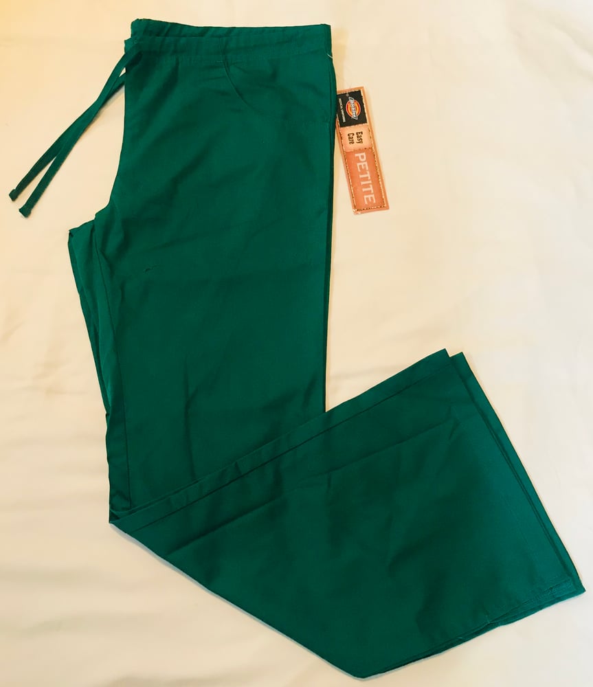 Image of Dickies Scrub Pant- forest Green