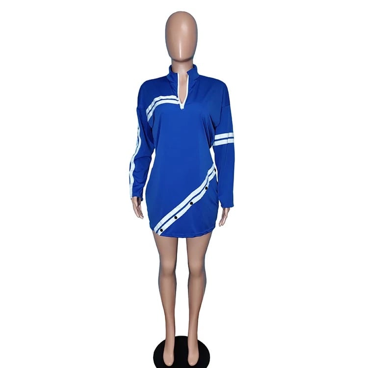 Image of Color Block Dress