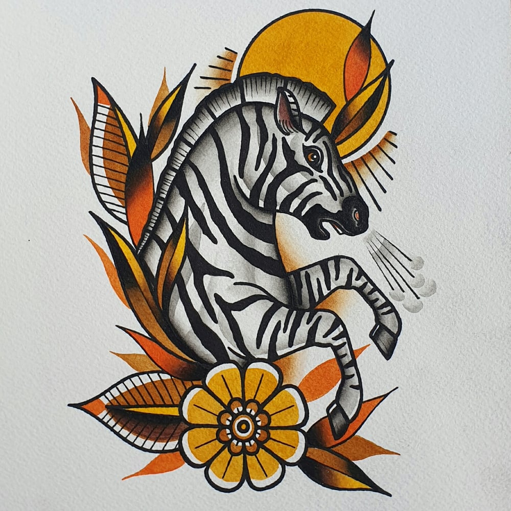 Image of Zebra - Original