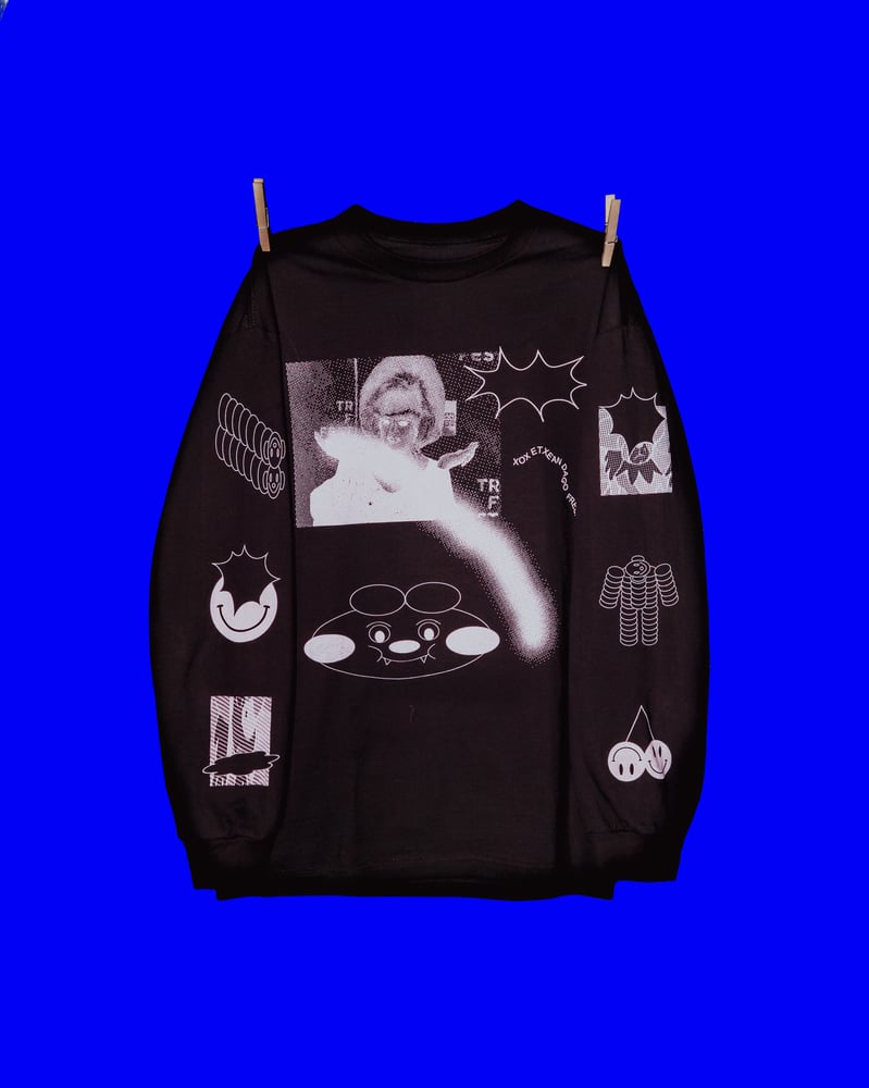 Image of XOX & Grip Face T-Shirt Black Limited Edition
