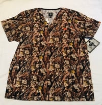 Image 1 of Awesome Creek Scrub Top