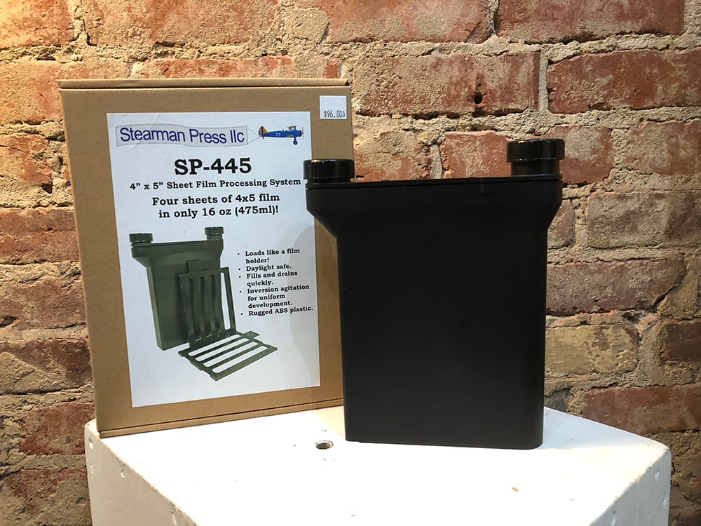 Stearman Press SP-445 4x5 現像タンク-