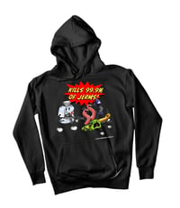 KILL THE JERMS HOODIE BLK