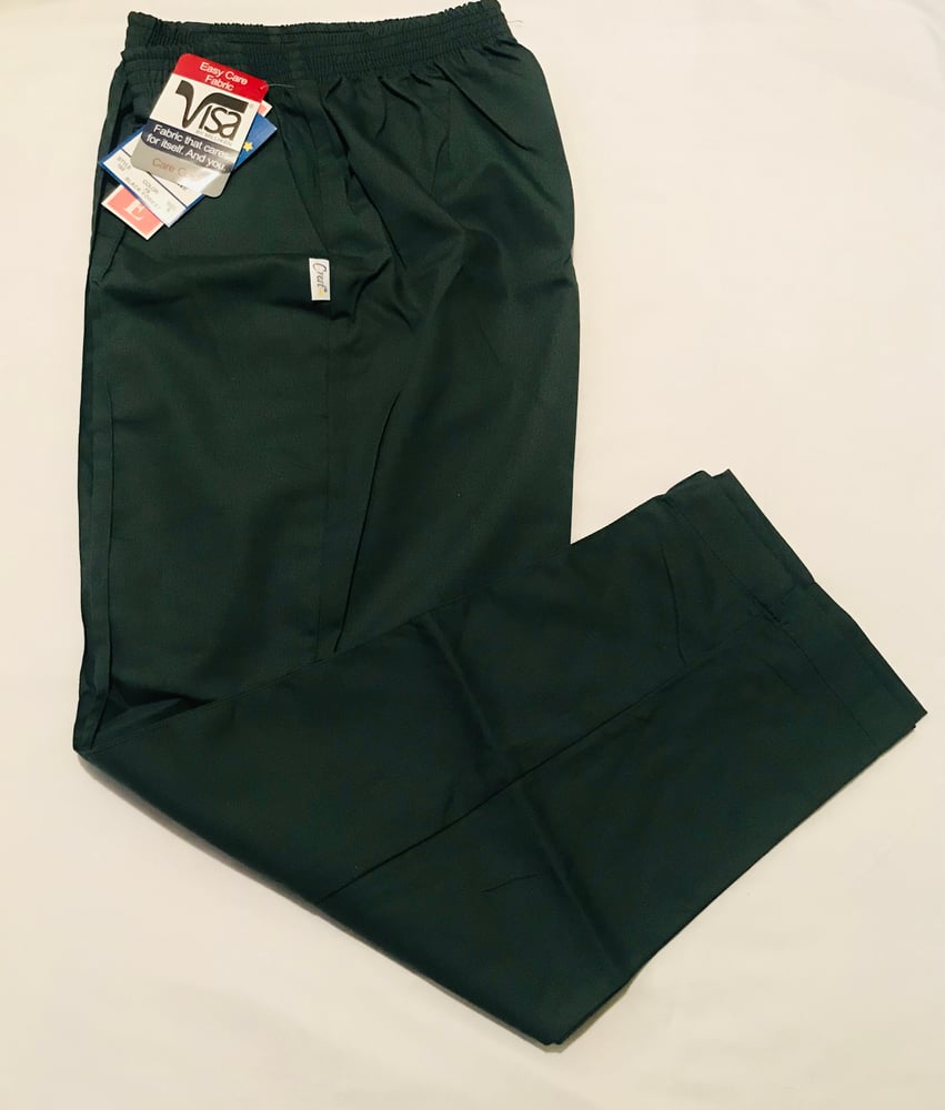 Image of Scrub Pant -Black  Forest 