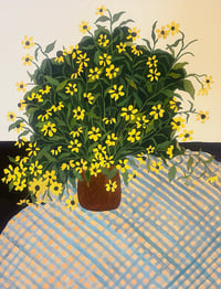 'Yellow Blooms' Print
