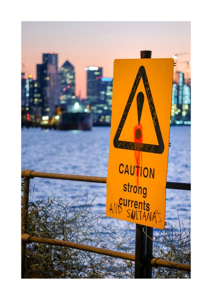 Image of 'Charlton Riverside - Currents and Sultanas' colour print