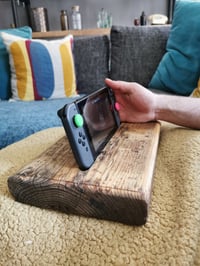Image 3 of Wooden Nintendo Switch Stand