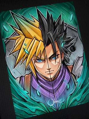 Image of Cloud/Sephiroth