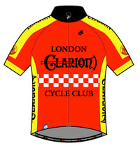 Image 1 of Short Sleeve Jersey Tech+ - London Clarion CC Original Design