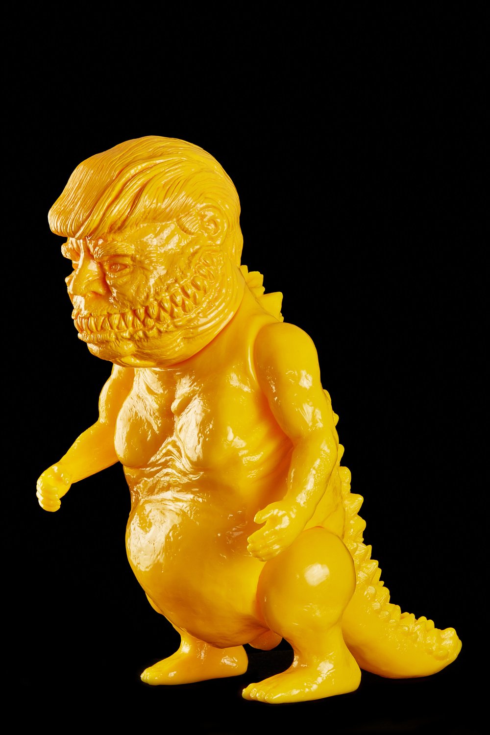 Image of Greedzilla (Go Fuck Yourself) in Peeps Blank Yellow