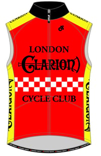 Image 1 of Performance+ Wind Vest / Gilet - London Clarion CC Original Design