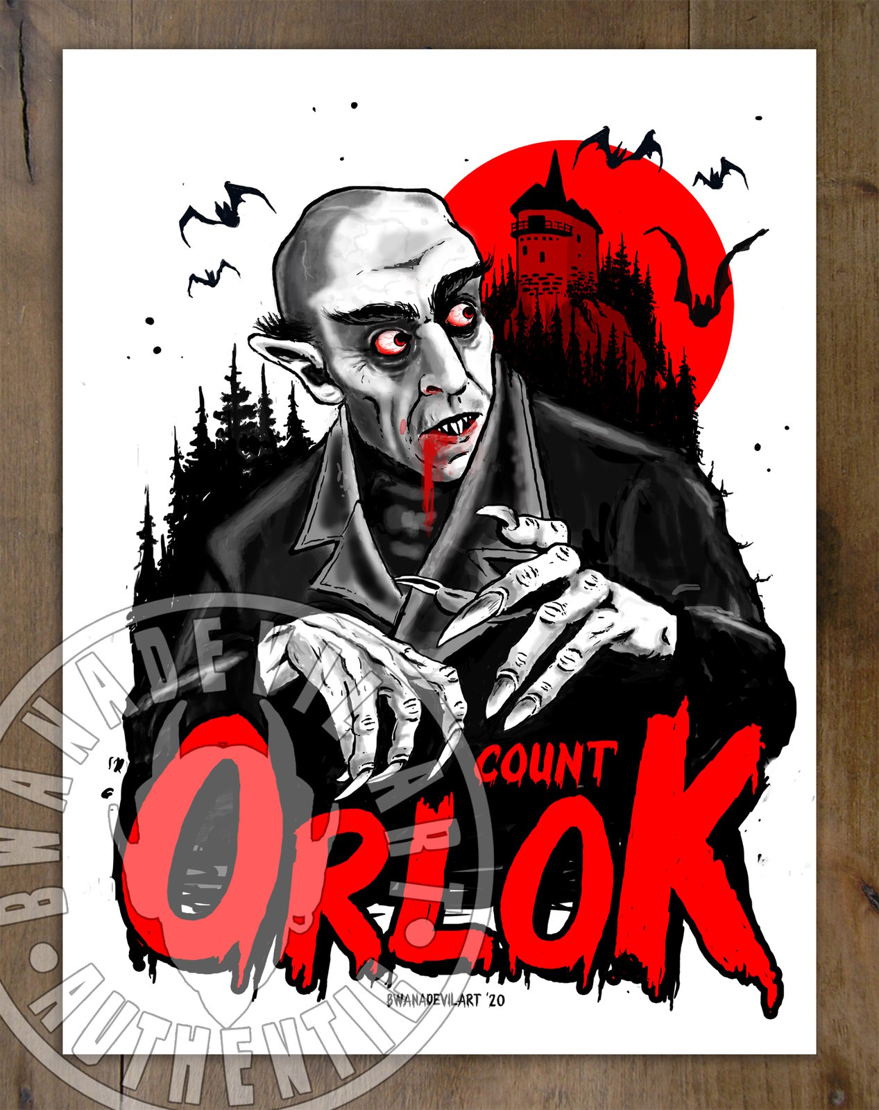 Count Orlock Nosferatu Poster