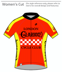 Image 3 of Short Sleeve Jersey Tech+ - London Clarion CC Original Design