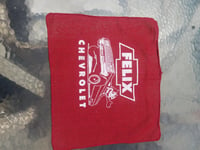 Image 2 of 4 pc set of Felix Chevrolet shop towel rags