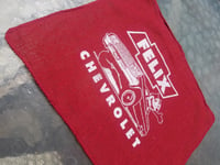 Image 3 of 4 pc set of Felix Chevrolet shop towel rags