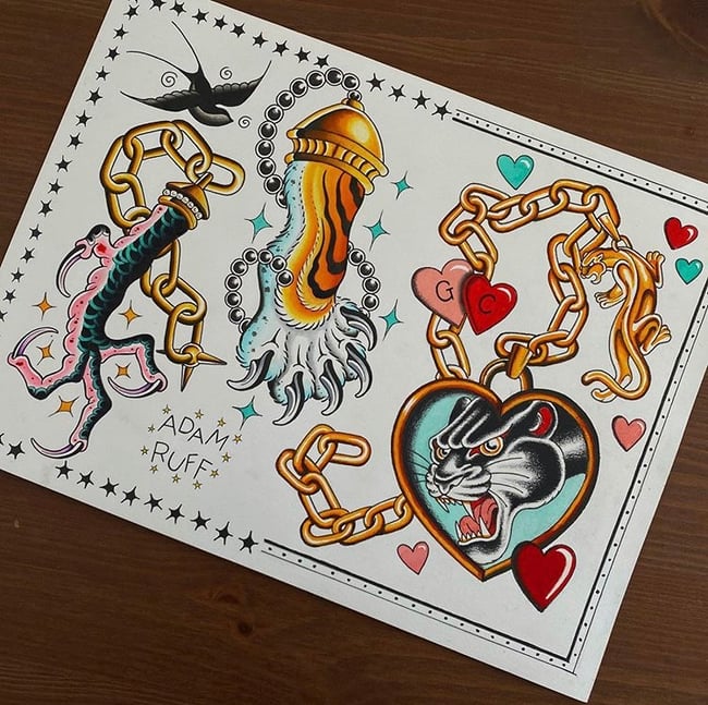 Lucky Charm Split Sheet Print