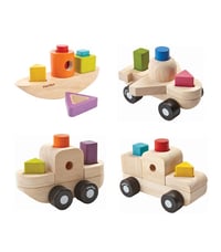 Image 4 of Plan Toys Sorting Puzzle Toy