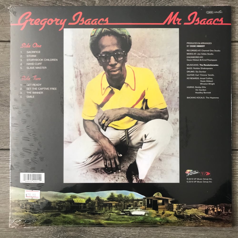 Image of Gregory Isaacs - Mr. Isaacs Vinyl LP