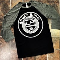 Raglan Angry Hour! / L.A. Kings Hockey 3/4 sleeve