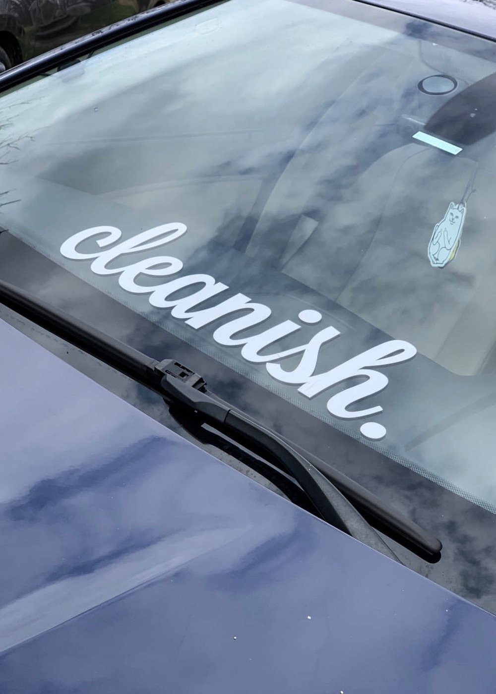 Cleanish Cursive Banner