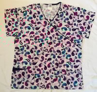 Image 1 of Scrub Top - Lilac 