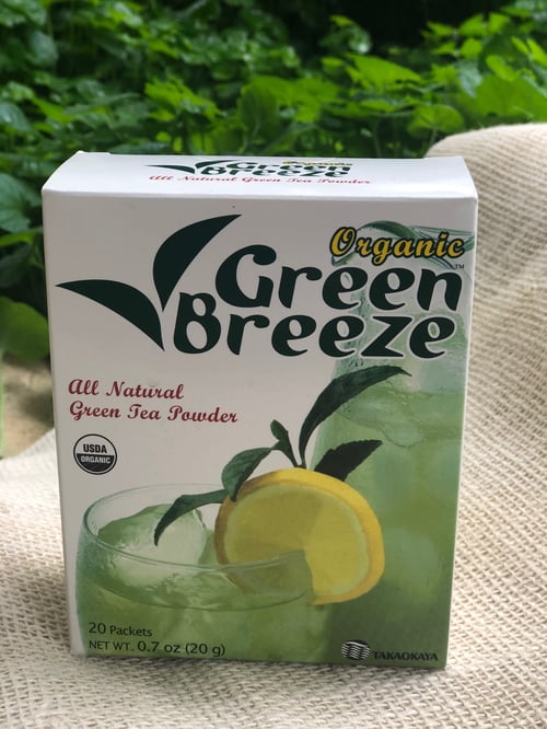 Image of Organic Green Tea Powder 20 packets