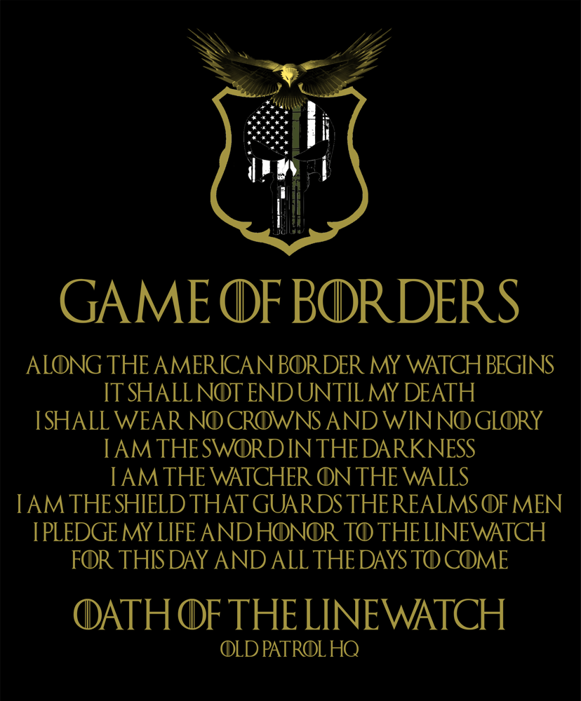 Image of GAME OF BORDERS ~ OATH OF THE LINEWATCH