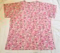 Image 1 of Scrub Top- Meow 